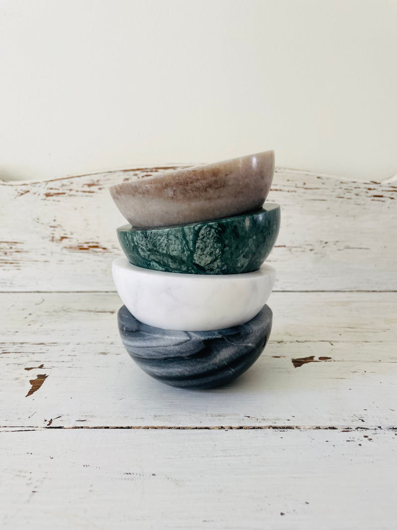 Handcrafted Marble Bowls