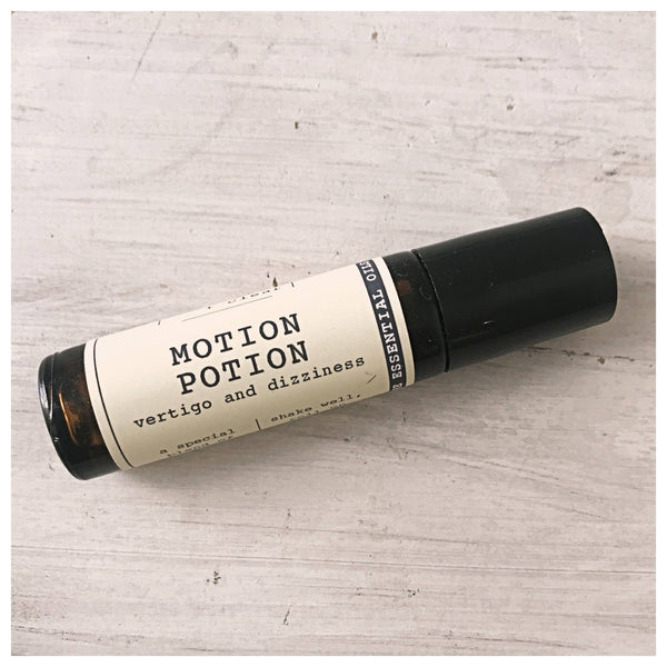 Organic Motion Essential Oil Rollerball Blend for Vertigo Support