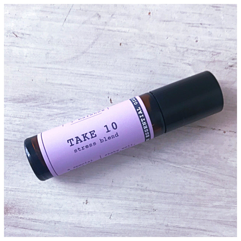 Take 10 Essential Oil Rollerball Blend to Support Stress Relief
