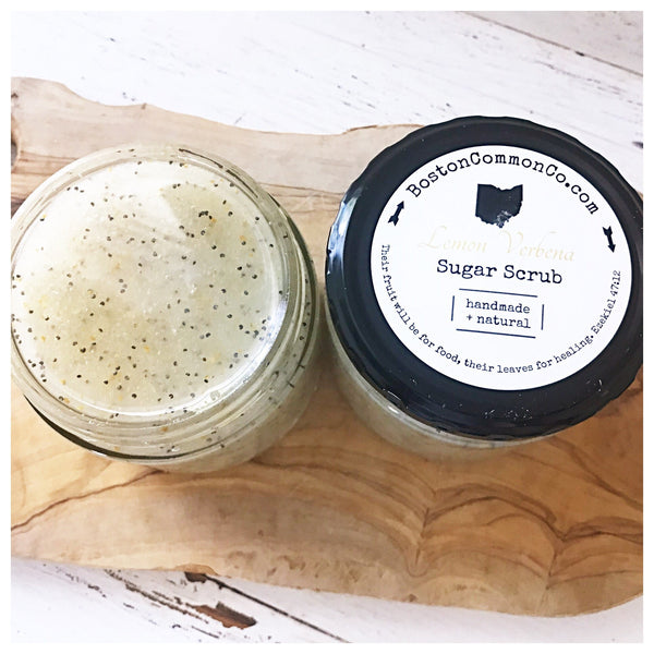 Natural Magnesium Sugar Scrub to Exfoliate and Support in Detoxifying the Skin