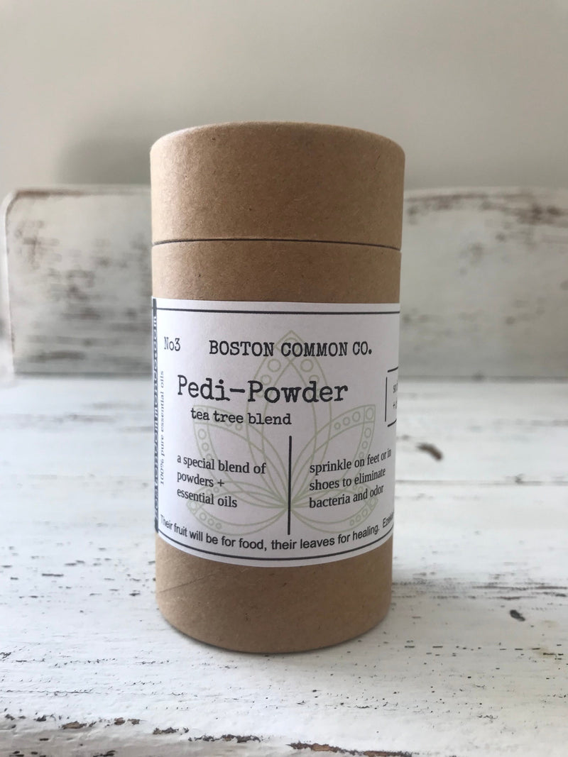 Pedi Powder With Essential Oils Natural Foot Powder Odor and Destroyer for shoes