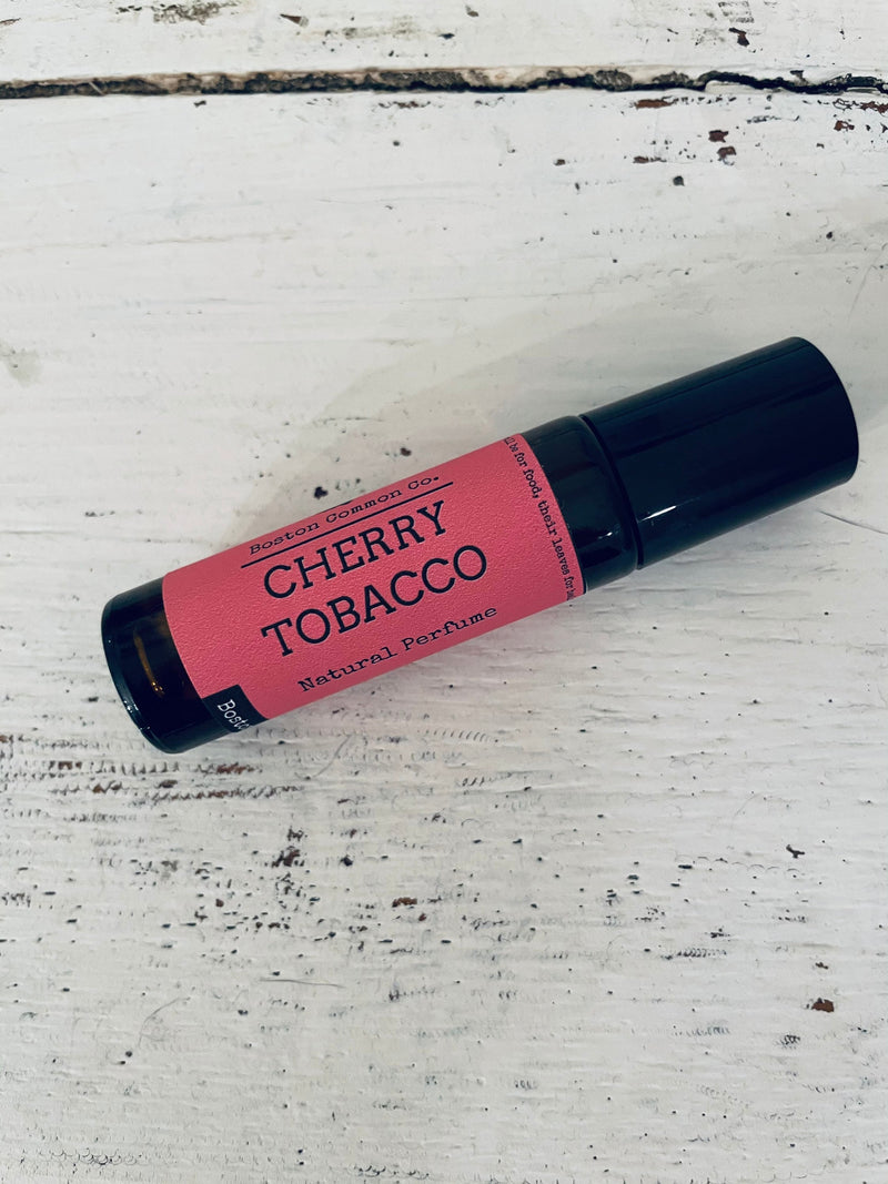 Cherry Tobacco perfume cologne roller ball blend/Essential oil Perfume for her or him/non toxic perfume/natural perfume