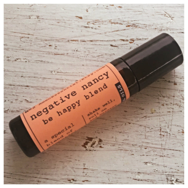 Negative Nancy Be Happy Essential Oil Blend to Help Support a Positive Mood