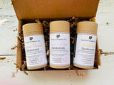 Natural Kraft Tube Deodorant Collection